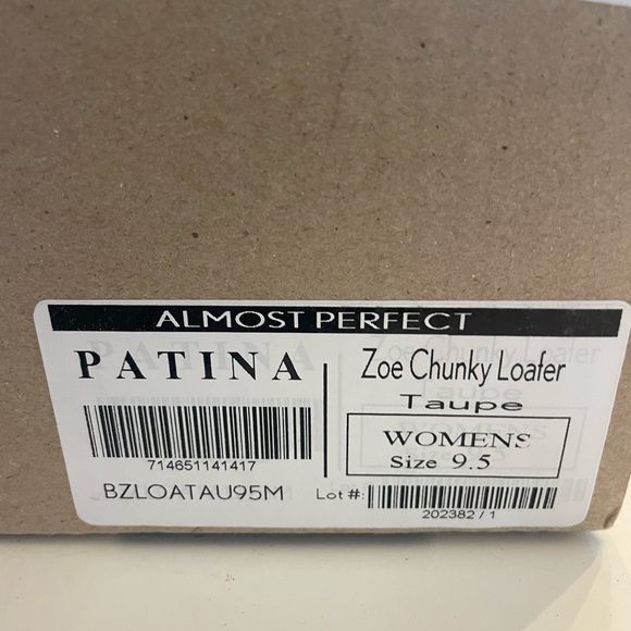 Patina Zoe chunky loafer size 9.5 - Picture 3 of 4